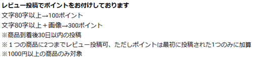 STORYNINEの最大300ポイントもらえるレビュー投稿