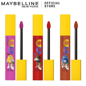 MAYBELLINE NEWYORK(メイベリン・ニューヨーク)クーポン・キャンペーンセール【M&M'sコラボシリーズ】メイベリン人気5商品特別パッケージ