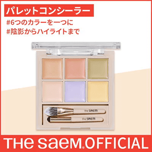 THE SAEM(ザセム)クーポン・キャンペーンセール【パレットコンシーラー】カバーパーフェクション