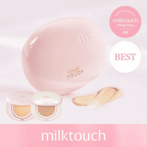 MILK TOUCH(ミルクタッチ)クーポン・キャンペーンセール【クッションファンデーション】白玉肌オールデイスキンフィットミルキーグロウ